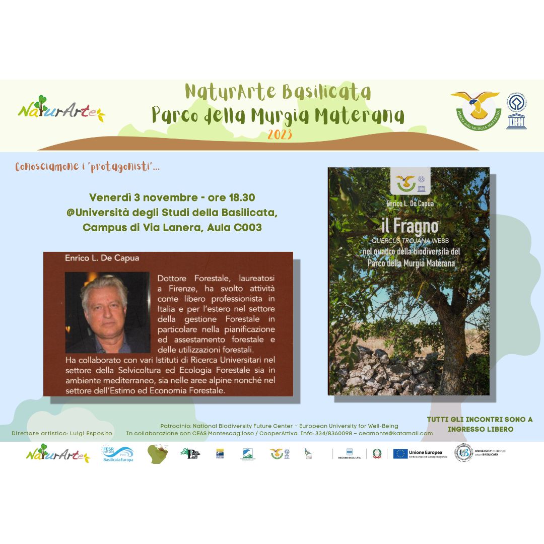 Conosciamo i protagonisti di NaturArte 2023 - Enrico L. De Capua